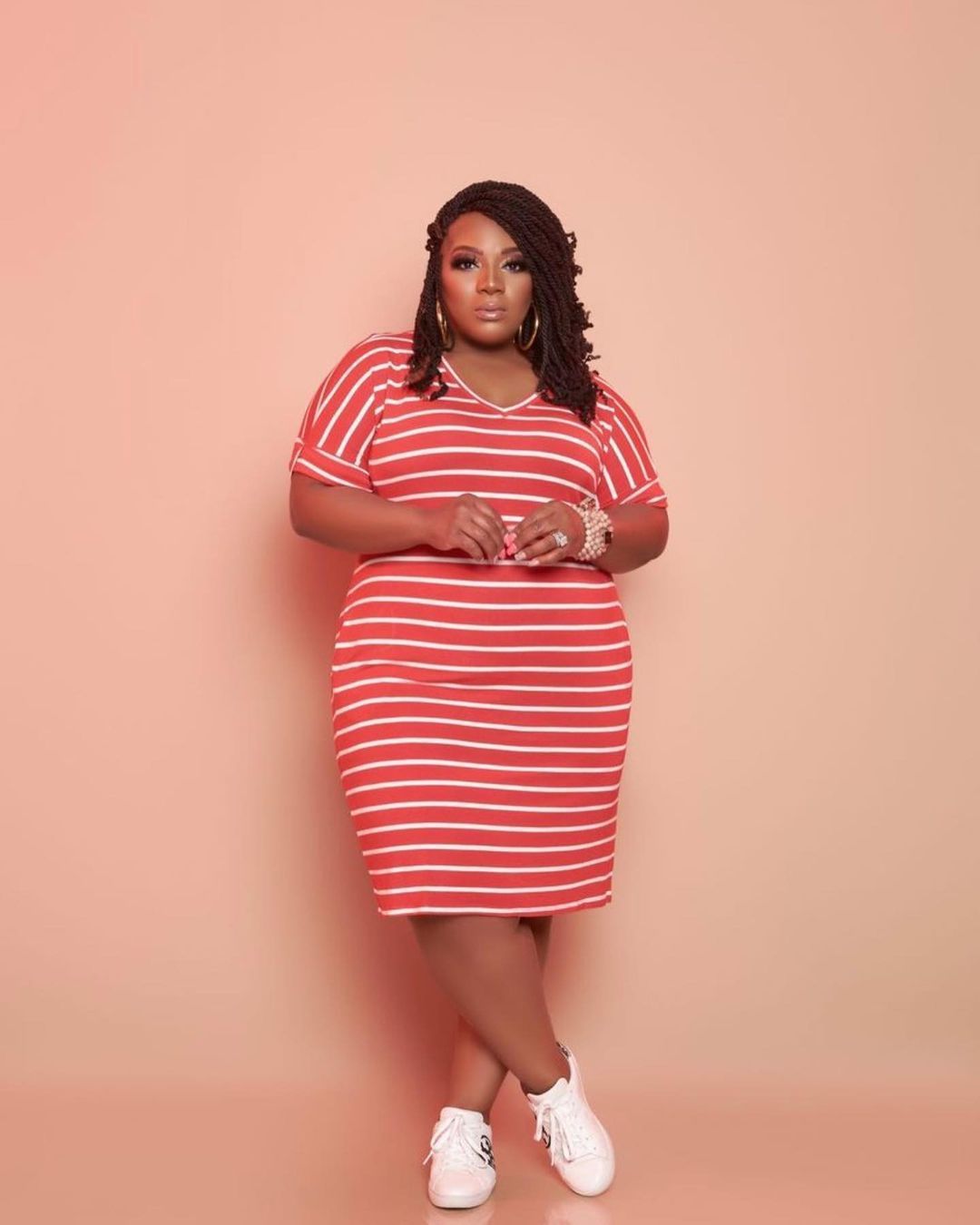 Plus Size Cropped Leggings Set