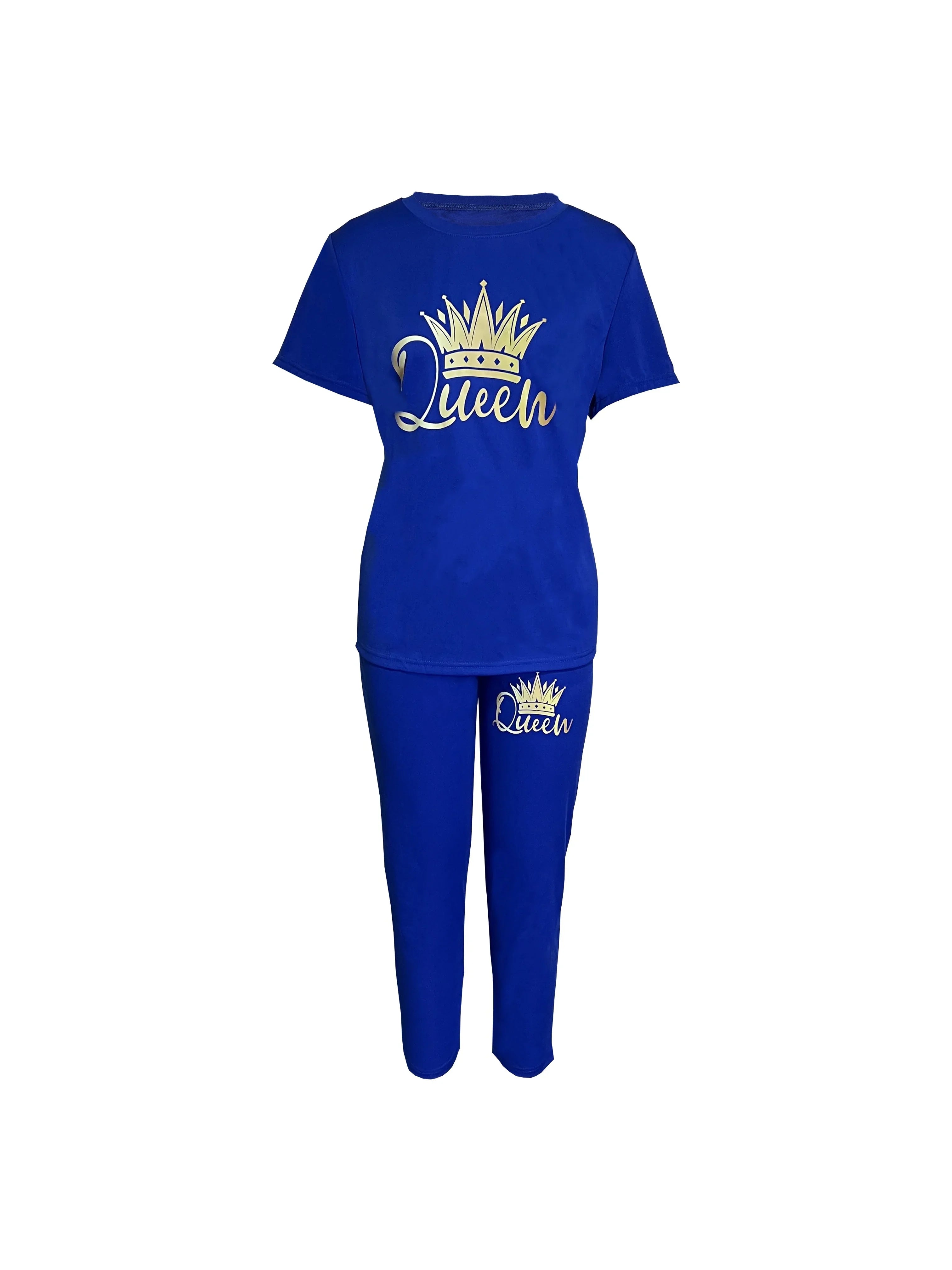 Shop our Summer Plus Size Printed Casual Set. This comfortable two-piece outfit features a lightweight bohemian print fabric perfect for warm-weather style.