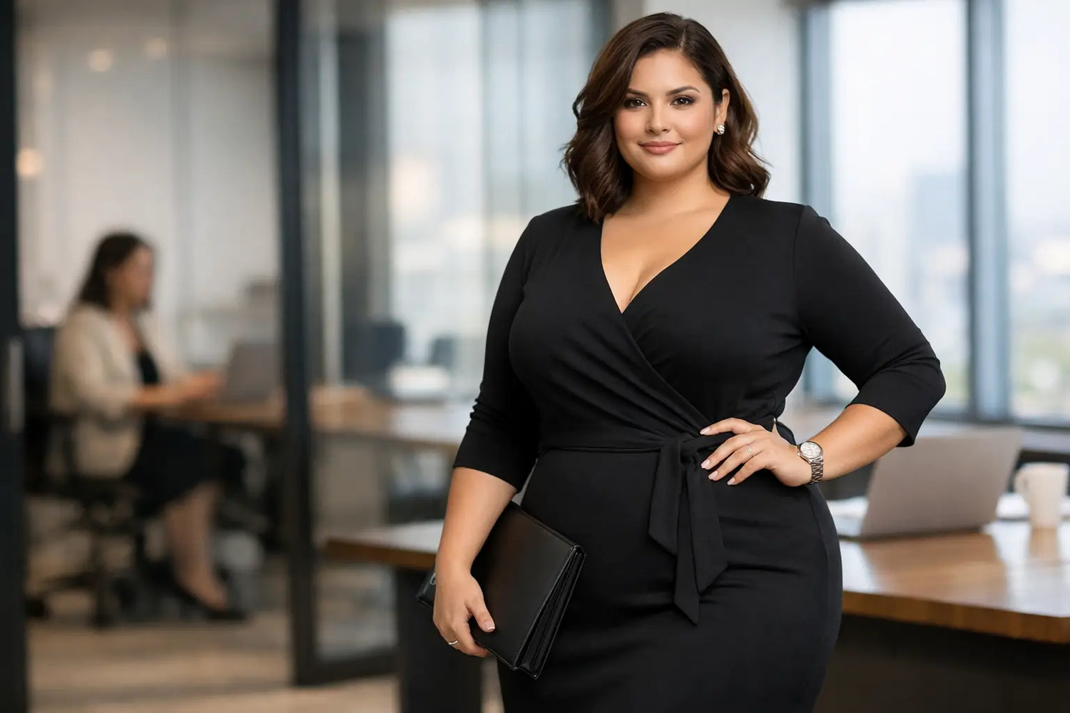 Plus Size Office Dress Styles That Mean Business