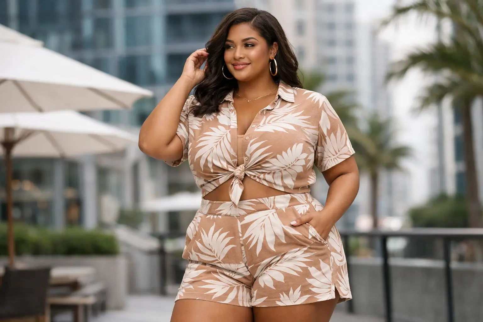 Matching Shorts Sets Plus Size That Turn Heads