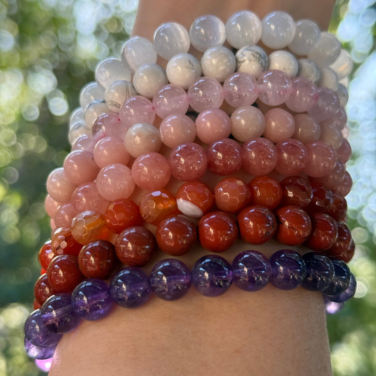 Crystal Healing Beaded Bracelet