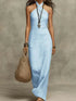 Women’s Printed Maxi Dress in a colorful, flowing summer silhouette