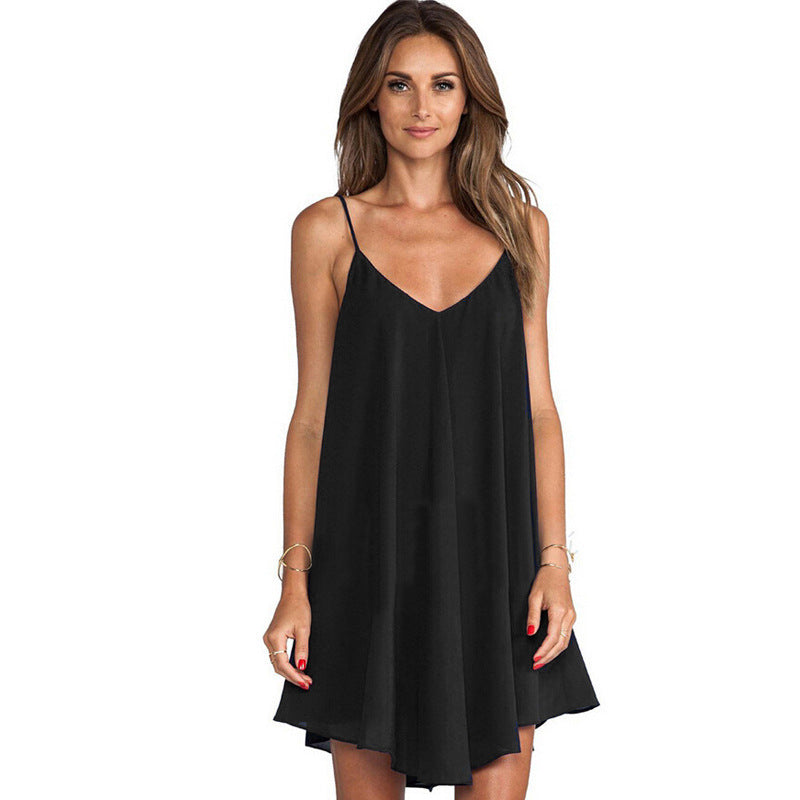 Sleeveless Plus Size Midi Dress