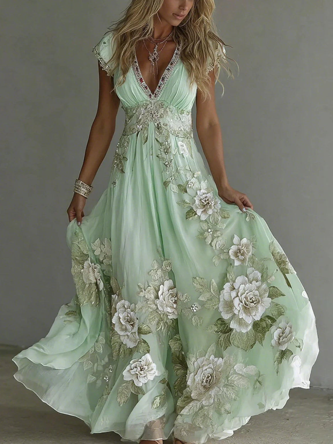 Printed Dress For Women