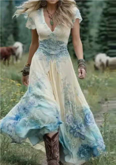 Printed Dress For Women