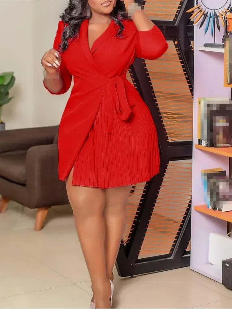 Detailed fabric view of the flatlock stitching on a knit plus size two-piece leggings set