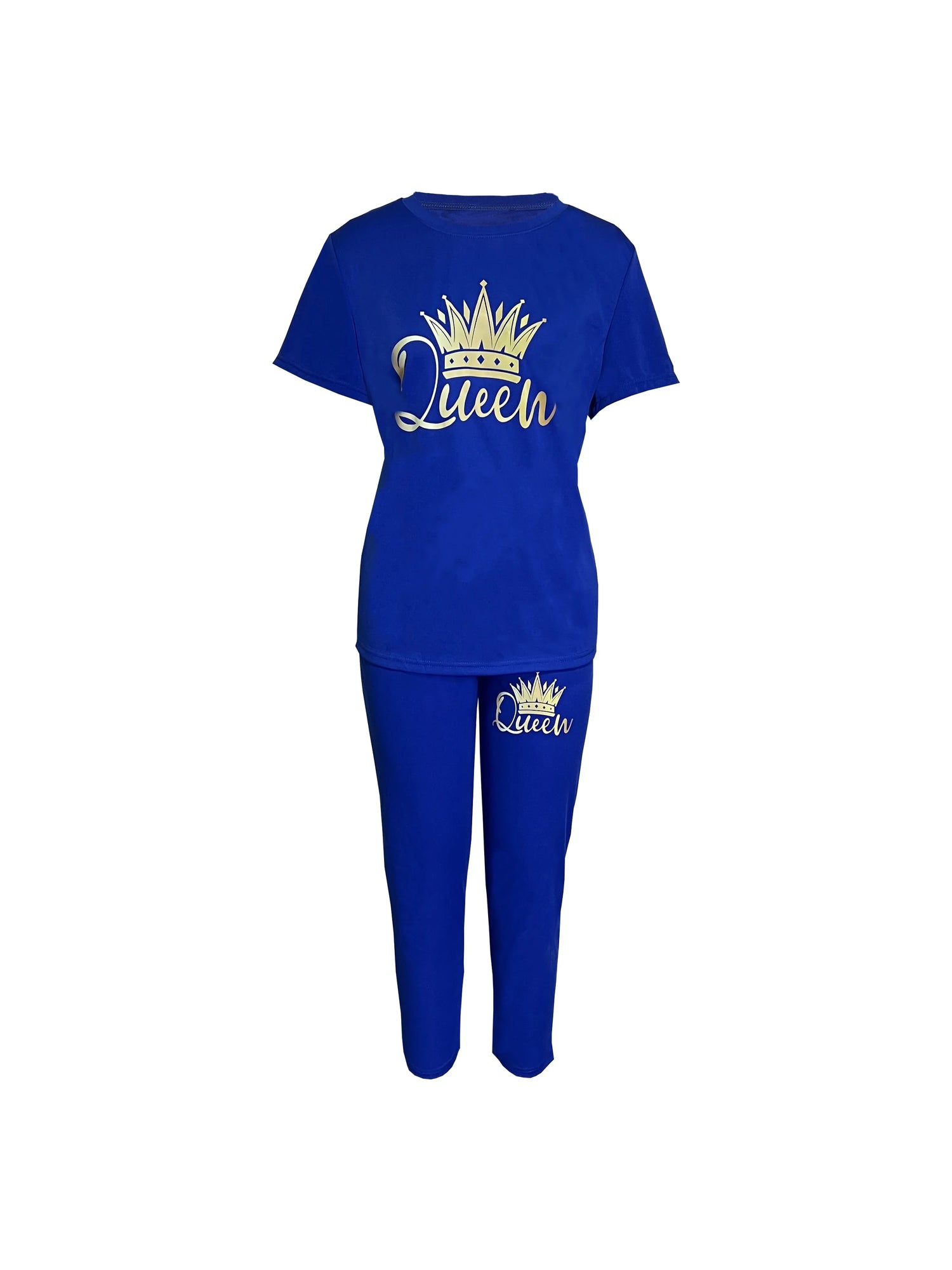Shop our Summer Plus Size Printed Casual Set. This comfortable two-piece outfit features a lightweight bohemian print fabric perfect for warm-weather style.