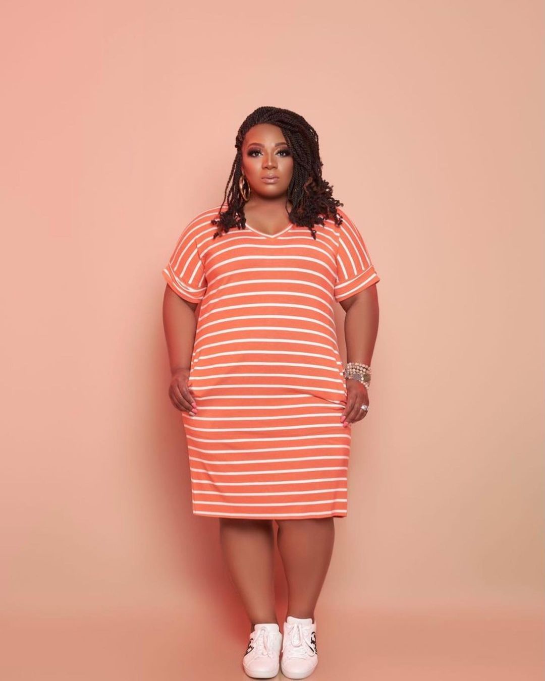 Plus Size Cropped Leggings Set